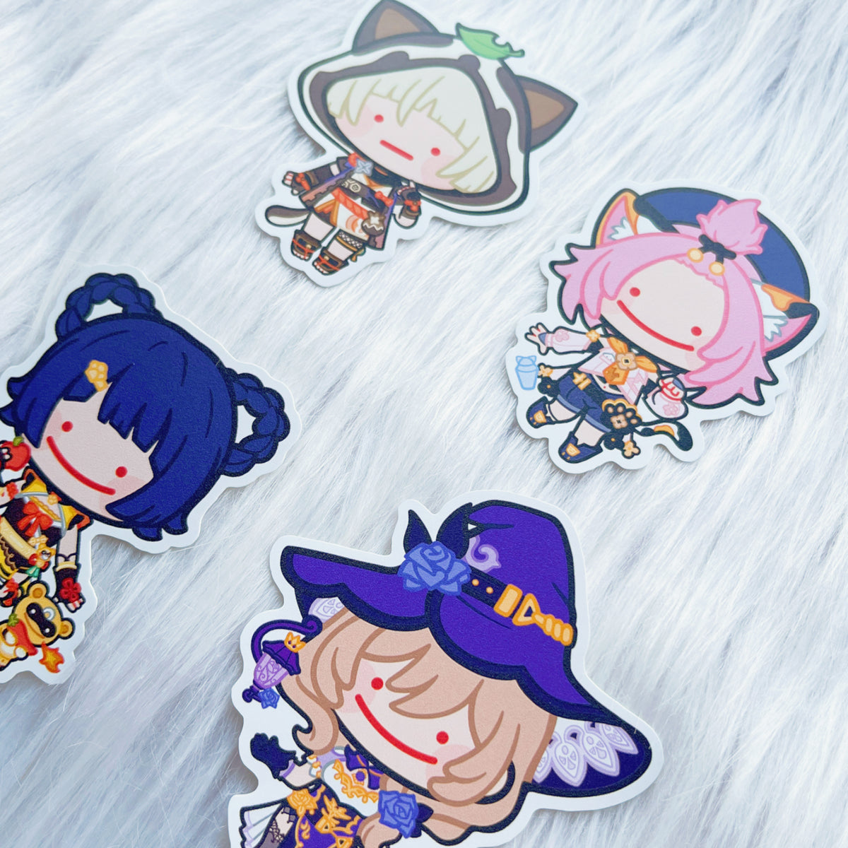 Genshin Vinyl Stickers Update 3 magicalmaidens