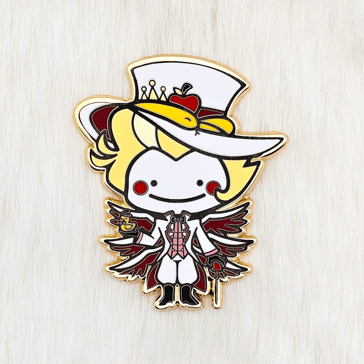 Lucifer enamel pin – magicalmaidens