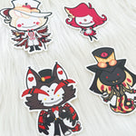 Hazbin Hotel Vinyl Stickers
