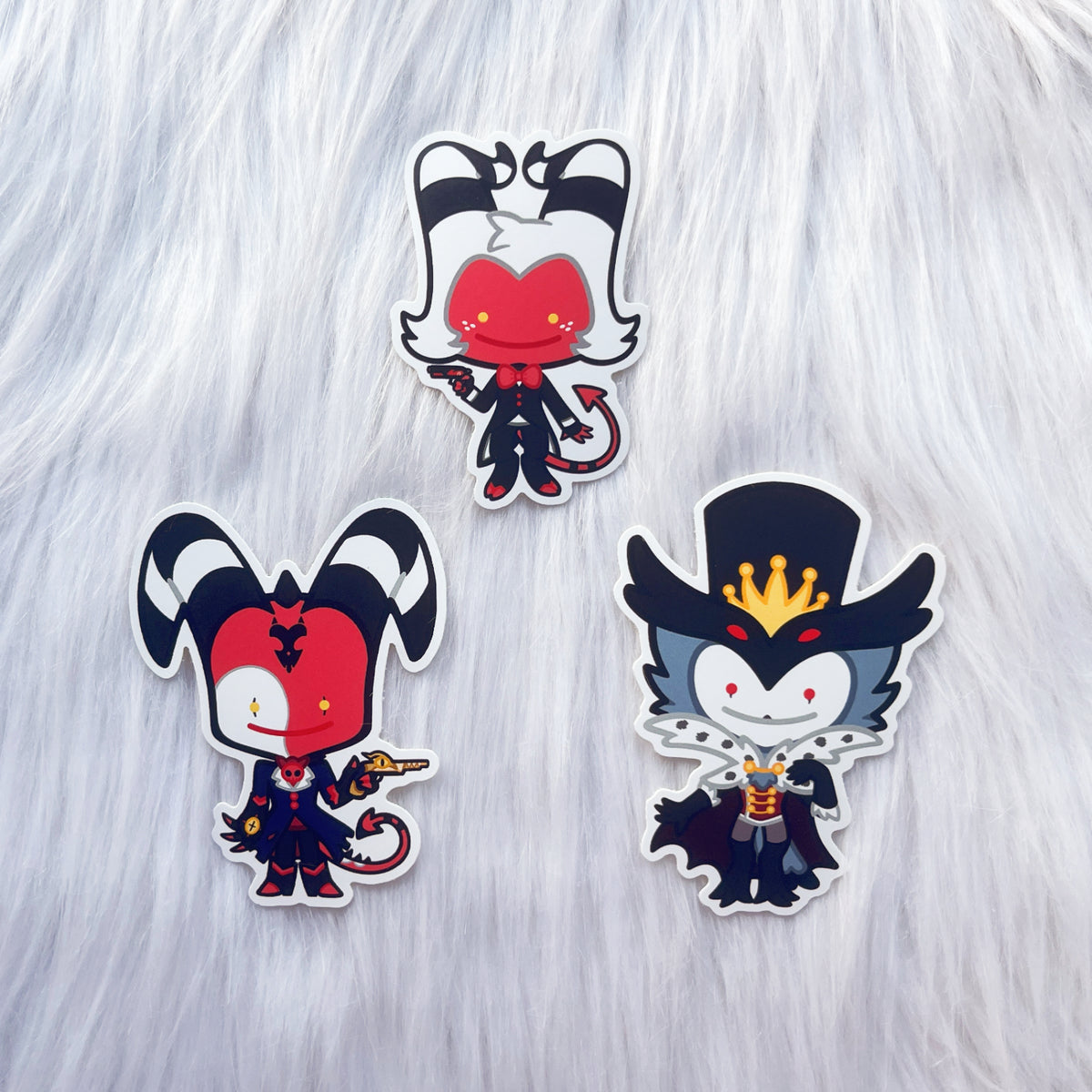 Helluva Boss Vinyl Stickers – magicalmaidens