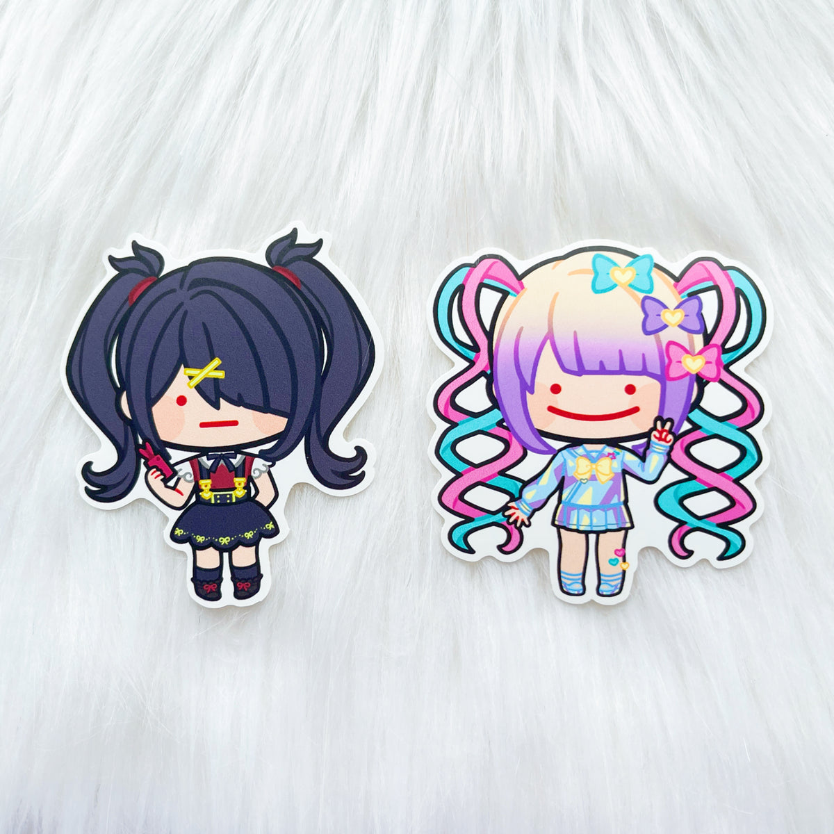 Needy Streamer Overload Vinyl Stickers β magicalmaidens