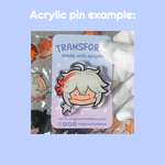 JJK Acrylic Pin
