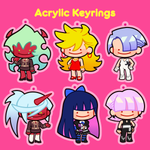 [PREORDER] Panty & Stocking Keychains