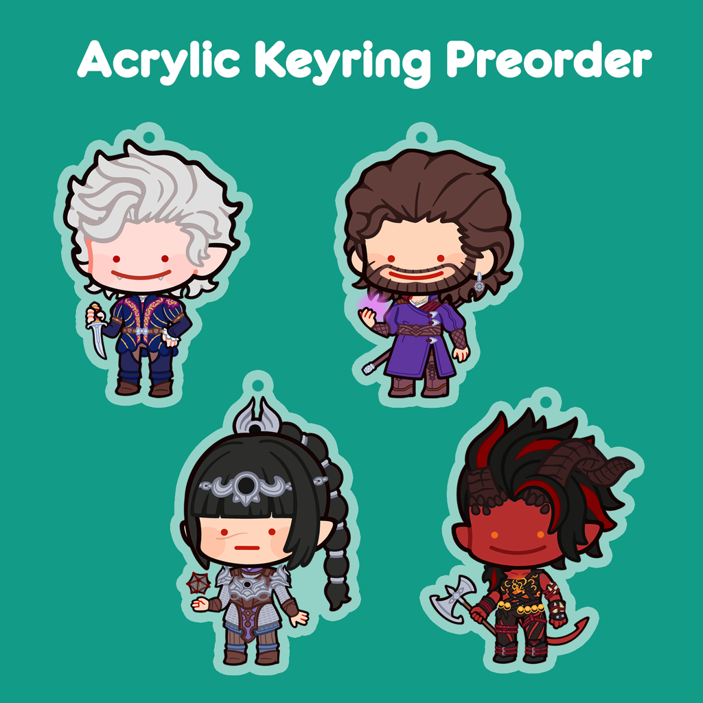 baldur-s-gate-3-acrylic-keychains-magicalmaidens