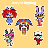 Digital Circus Keychains