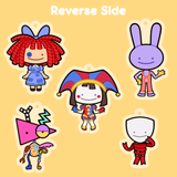 Digital Circus Keychains