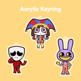 Digital Circus Keychains