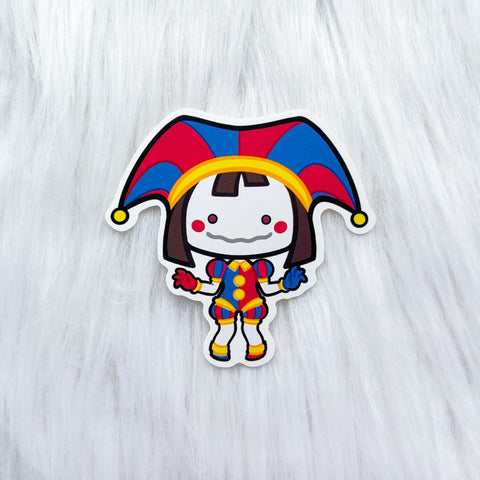 Pomni Vinyl Sticker