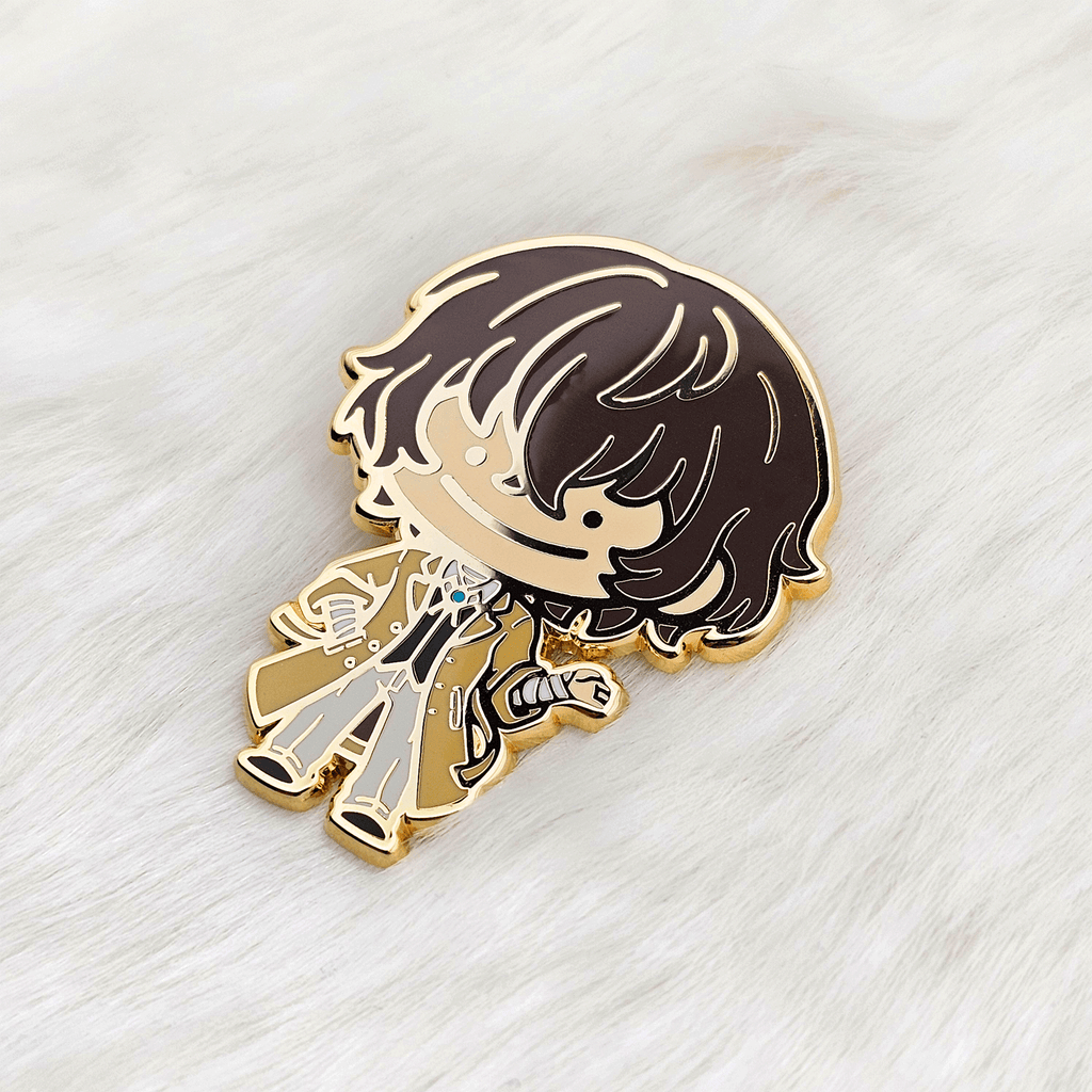 Dazai Osamu enamel pin – magicalmaidens