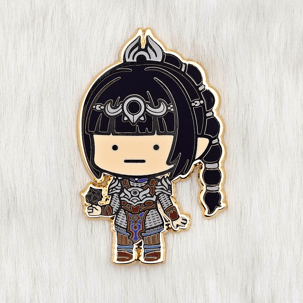 Shadow Heart Pin Baldur's Gate 3- Shadowheart Enamel Pin – magicalmaidens