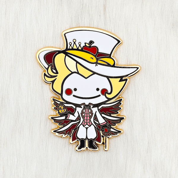 Lucifer enamel pin – magicalmaidens