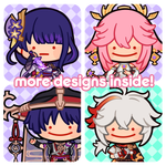 [PREORDER] Genshin Impact Coasters (Inazuma)