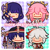 [PREORDER] Genshin Impact Coasters (Inazuma)