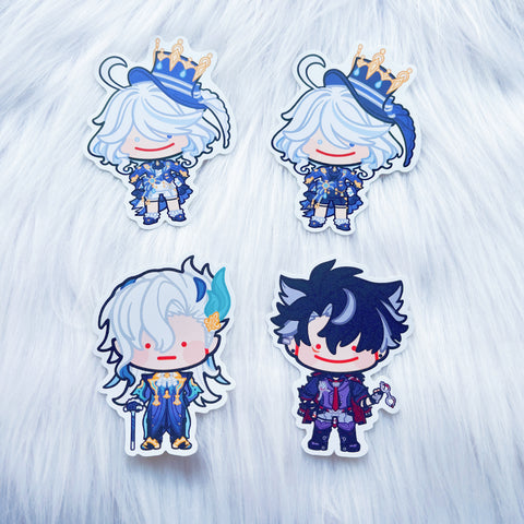 Fontaine Vinyl Stickers