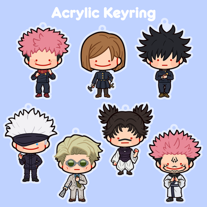 [PREORDER] Jujutsu Kaisen Keychains