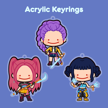 [PREORDER] Huntrix Keychains