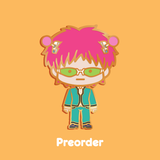 Saiki K Enamel Pin