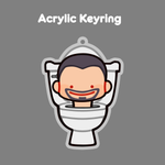 [PREORDER] Skibidi Toilet Keychain