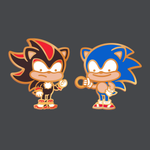 [PREORDER] Sonic & Shadow Enamel Pins