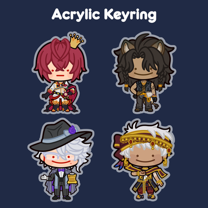 Twisted Wonderland Keychains