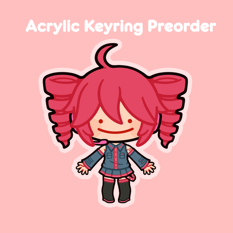 [PREORDER] Kasane Teto Keychain