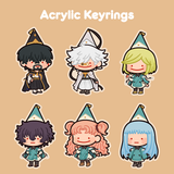 [PREORDER] Witch Hat Atelier Keychains