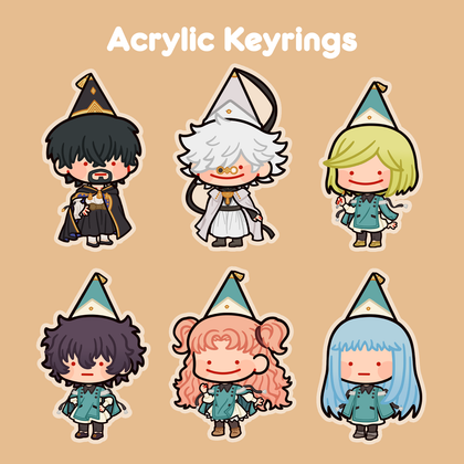 Witch Hat Atelier Keychains