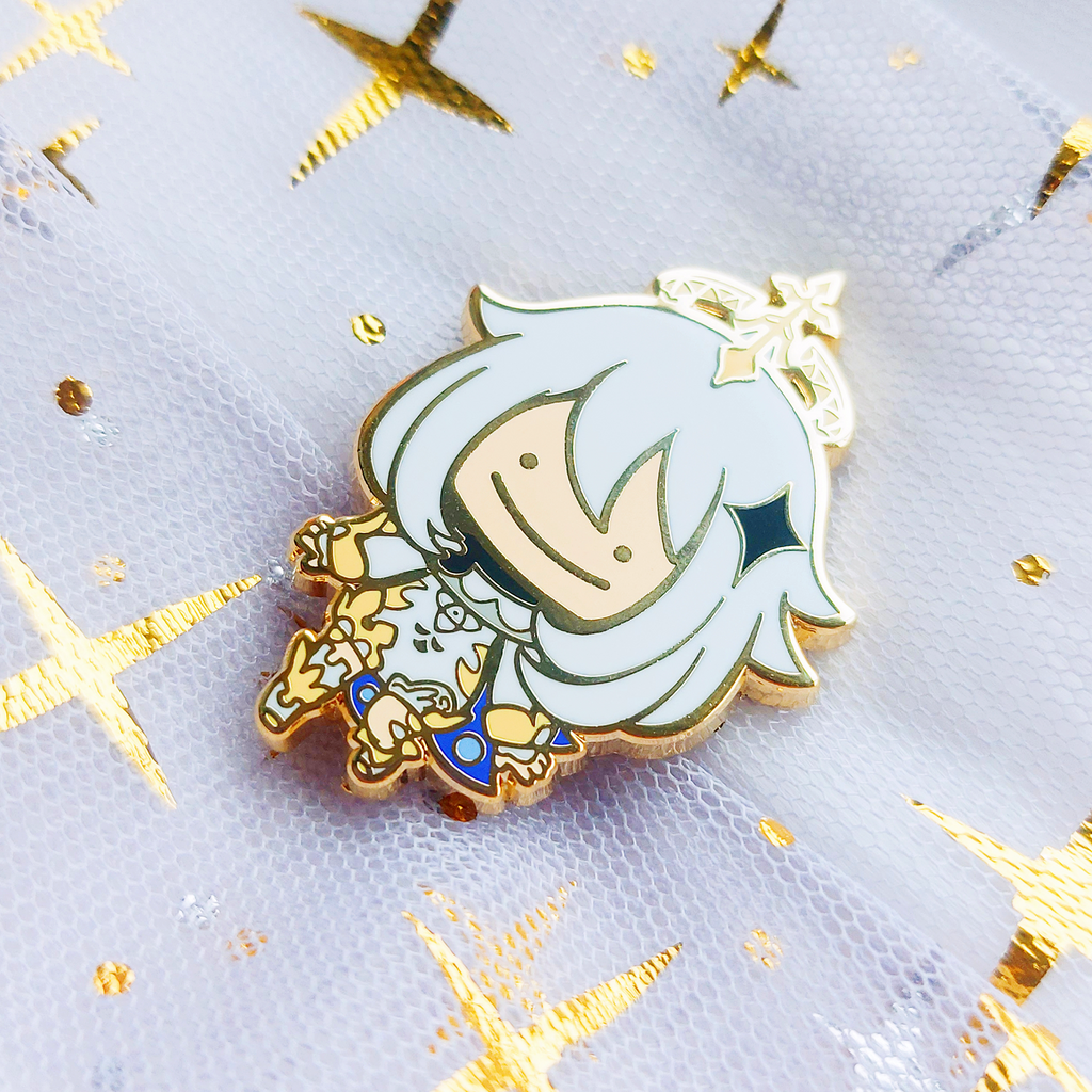 Genshin Impact- Paimon Enamel Pin – magicalmaidens