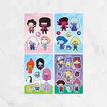 Ditto x Cartoons Sticker Sheets