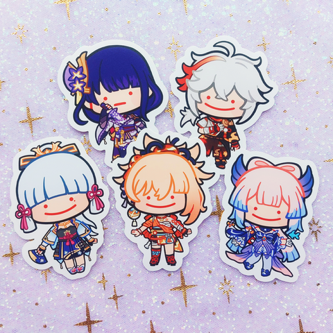 Inazuma Vinyl Stickers