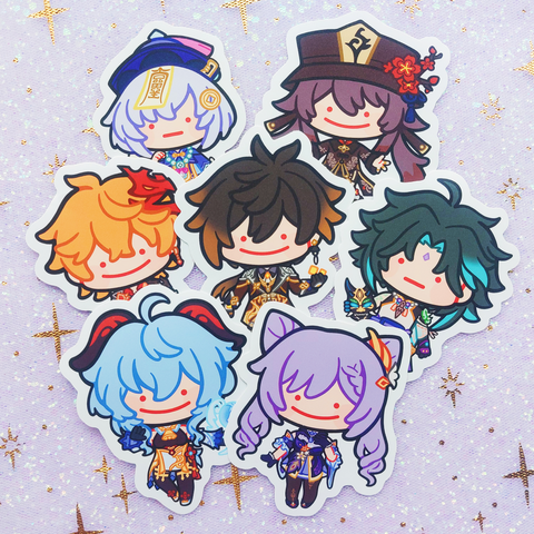 Liyue Vinyl Stickers