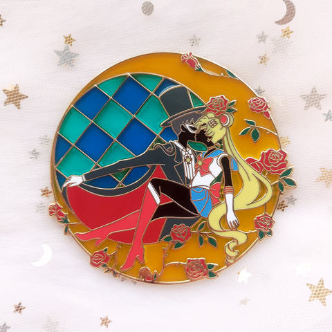 ✦ Sailor Moon & Tuxedo Mask Silhouette ✦