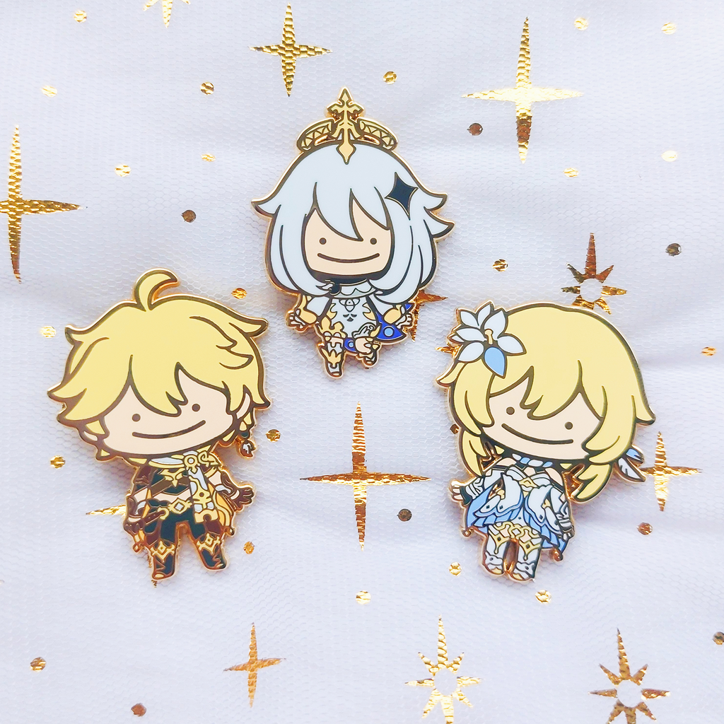 Genshin Impact- Paimon Enamel Pin – magicalmaidens