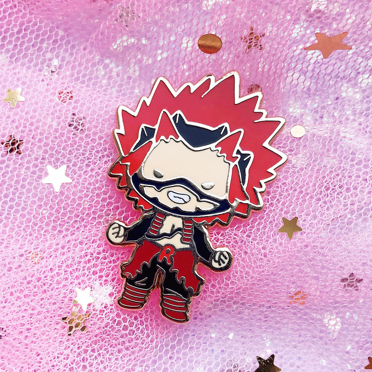 Red Riot Enamel Pin – magicalmaidens